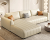 10+Sofa Da Màu Kem Sang Trọng Và Đẹp Nhất Hiện Nay