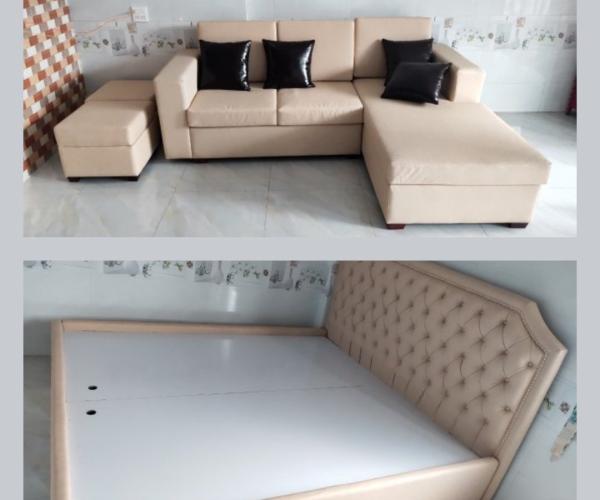  Top những combo ghế sofa và giường đã làm cho khách và được khách hàng ưa chuộng - NỘI THẤT HOÀNG KIM LONG