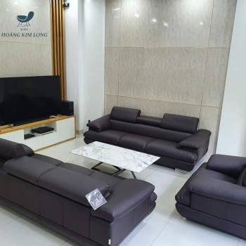 GHẾ SOFA DA ĐẦU BẬT CAO CẤP - SOFA BỘ