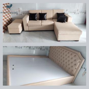  Top những combo ghế sofa và giường đã làm cho khách và được khách hàng ưa chuộng - NỘI THẤT HOÀNG KIM LONG